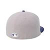 New Era 59FIFTY MLB Duck Canvas LA Size 7 5950 DUCK LOSDOD GRY NER36C0387 Two-Tone Cap, Gray/Dark Royal, 3/4, DROY, 14388861,