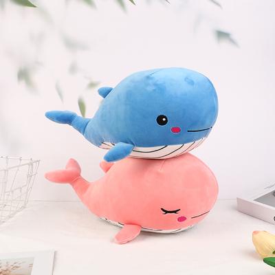 Плюшевая игрушка кит 35 см, мягкая плюшевая набивная кукла дельфин, подушка, домашний декор