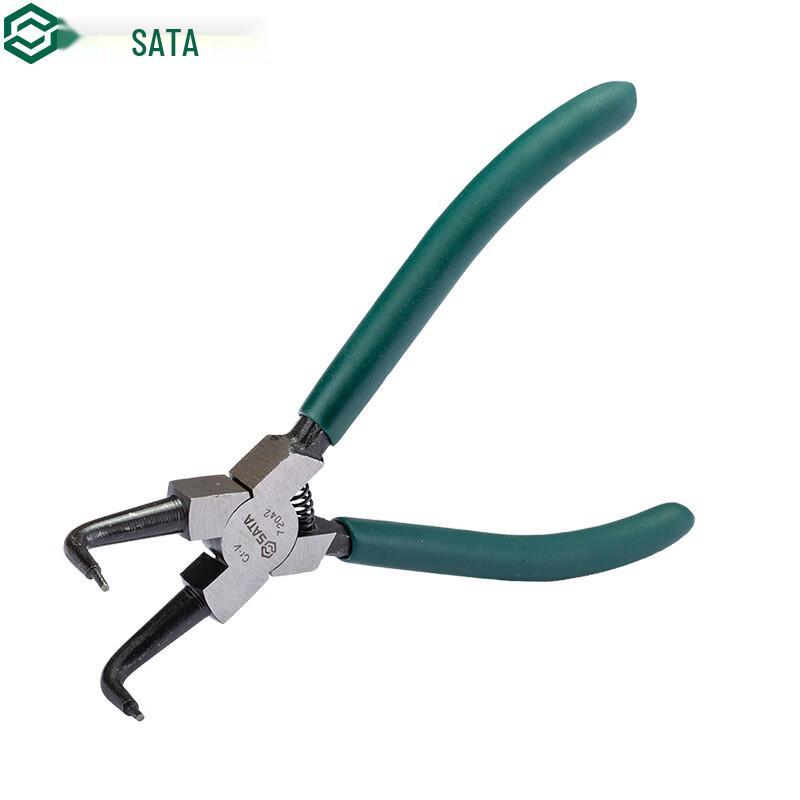 SATA Плоскогубцы для внутренних стопорных колец немецкого типа, изогнутые