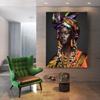 African Woman Posters, Classic Wall Art, Canvas Paintings and Prints, African American Art, Decoration for Living Room, Home