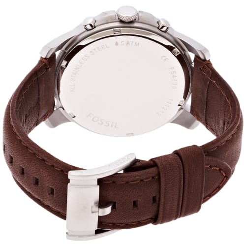 Мужские часы Fossil GRANT FS4735IE, Официально импортированные