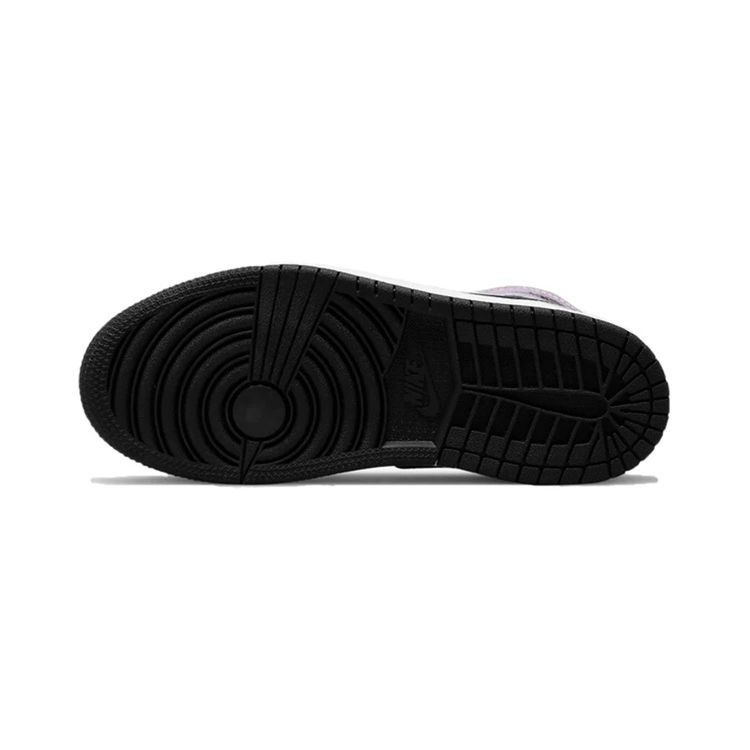 Детские кроссовки Air Jordan 1 Mid SE PS Zen Master White Black Amethyst-Wave DM6215-001
