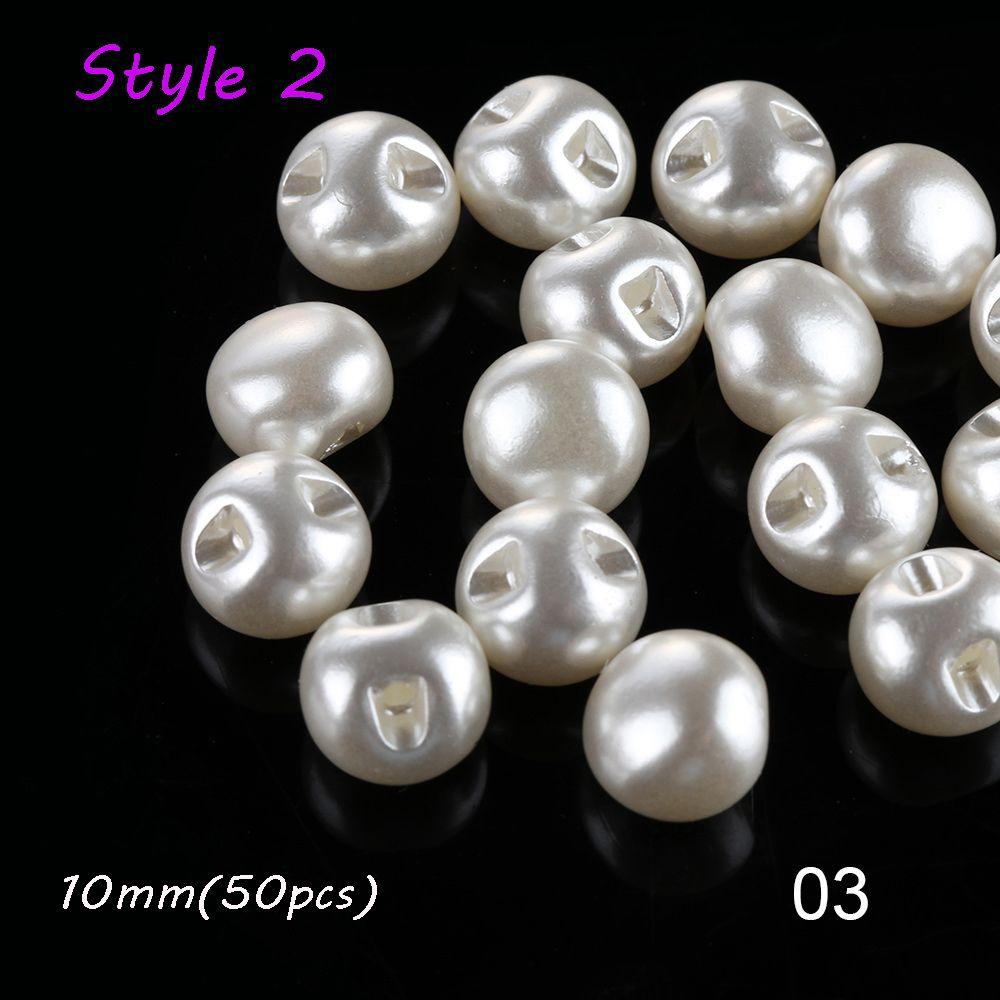Garment Decorative Crafts Mushroom Clothing Dress Accessories Scrapbooking Pearl Buttons Sewing