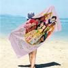 Personalized Fairy Garden Beach Towel Microfiber Beach Towel Thin Absorbent for Beach Swimming Yoga Bath Sports. 0910275