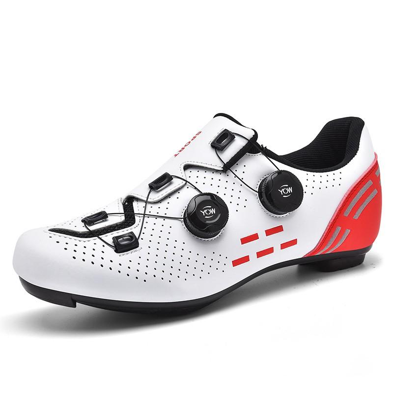 Road Cycling Shoes With Stiff Sole Breathable Fit Men Women Large Size MTB Bike Non-Cleat Option