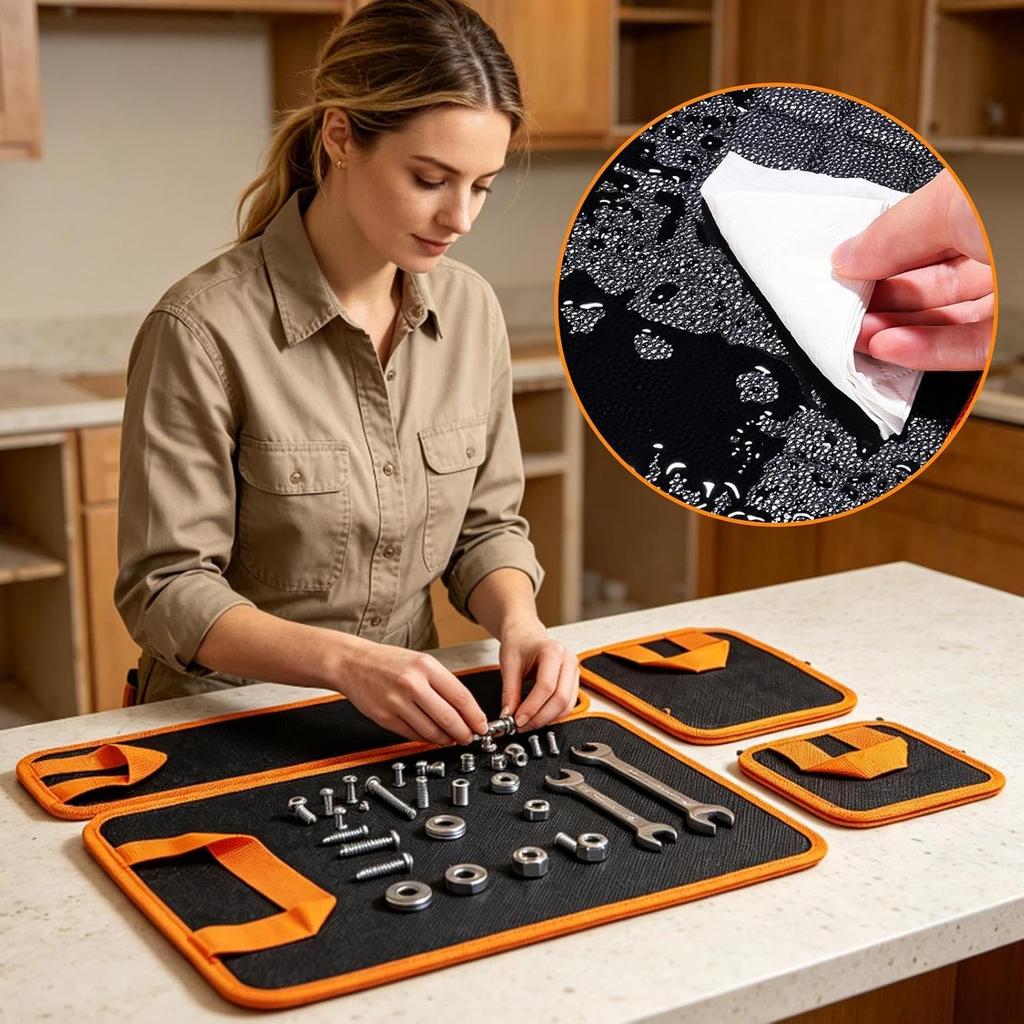 Xiaomi Magnetic Tools Storage Mat Strong Magnet Anti Slip Screw Nut Organizer Holder Pad for Repair Workshop Portable Tool Holding Pad