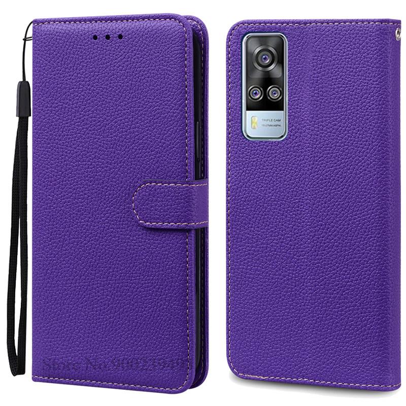 Для Vivo Y31 2021 Чехол V2036 Чехол-книжка с кошельком Для Vivo Y51 Y51A V2030 Y 51 31 Чехол VivoY31 Для Vivo Y33 Y53S 4G Мягкая обложка Funda