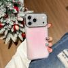 Совместимость с Apple: Роскошный акриловый чехол со блестками для iPhone 16/17 Pro Max. Гальванизированная линза с большим окном.