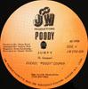 12-дюймовая пластинка POODY Jumpy Jumbie JWCRO029 JW Productions 1988 США Регги Ска Даб Б/у