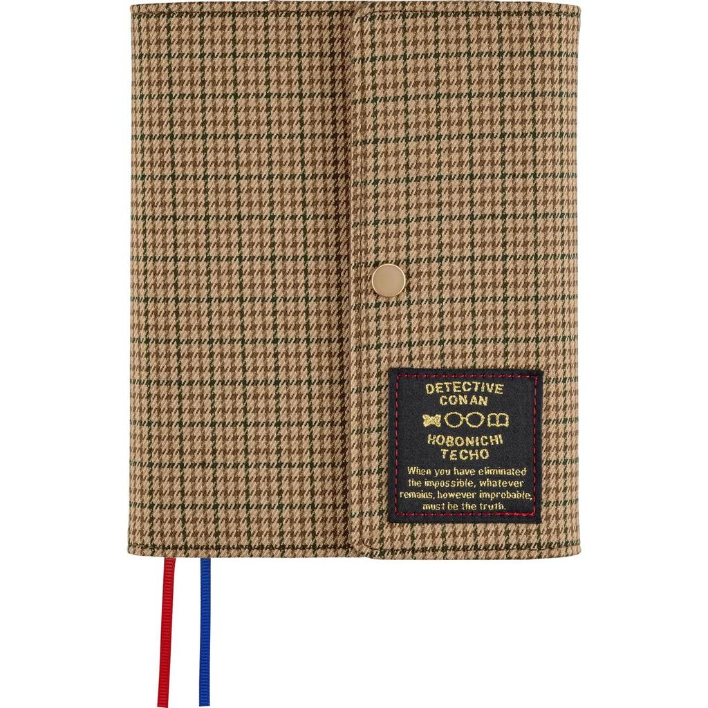 Hobonichi Techo Original (A6) Planner Cover Detective Conan / Case Closed Tri-fold Notebook Cover