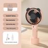 Cartoon Mini Handheld Humidifying Fan with USB Charging