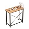 Compact Movable Folding Desk for Home, Office, Bedroom, or Study