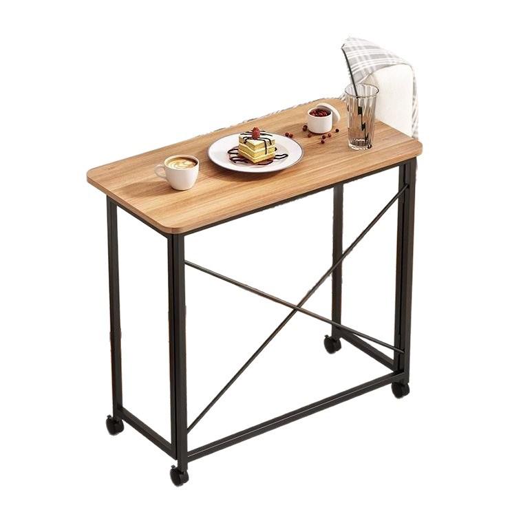 Compact Movable Folding Desk for Home, Office, Bedroom, or Study