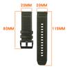 20mm Replacement Strap for Samsung Galaxy Watch7 44mm/40mm/FE 40mm/Watch6 40mm/44mm Nylon Braided Watch Band