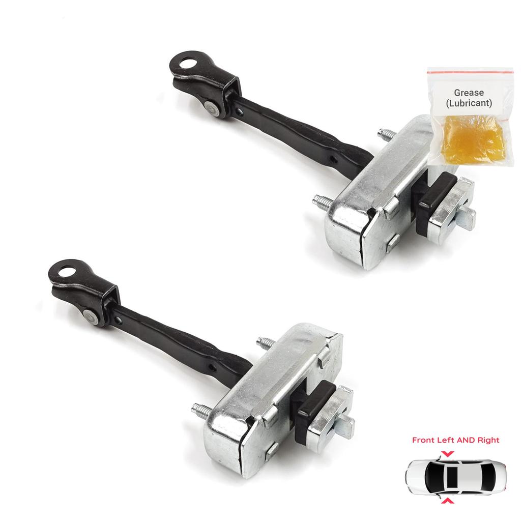 EDP1546-1 2 Pieces Front Door Stop Check Assy Limiter Strap for Toyota Sequoia MK2 XK60 2008-2022 Tundra MK2 XK50 2007-2021 4-Door 68620-0C023
