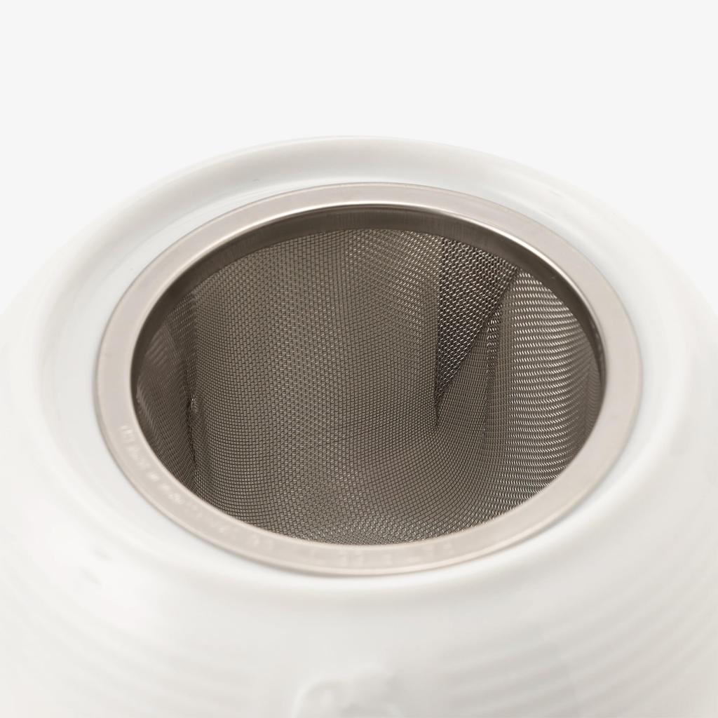 Чайник Afternoon Tea Living BJ37 с ситечком для чая, Параллельный Слоновая кость