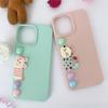 Милый чехол для телефона с изображением синего кота/розового кролика, защитный чехол для iPhone 13/14/15/16 Pro Max