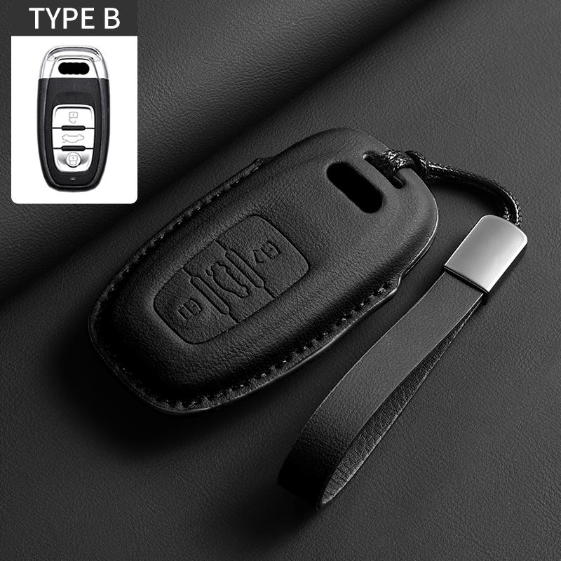 For A3 8Y A8 D5 4N RS E-tron GT Q4 Q7 4M Q8 RSQ8 A6 C8 S6 RS6 A7 S7 RS7 Original Car Color Car Remote Key Case Cover Shell