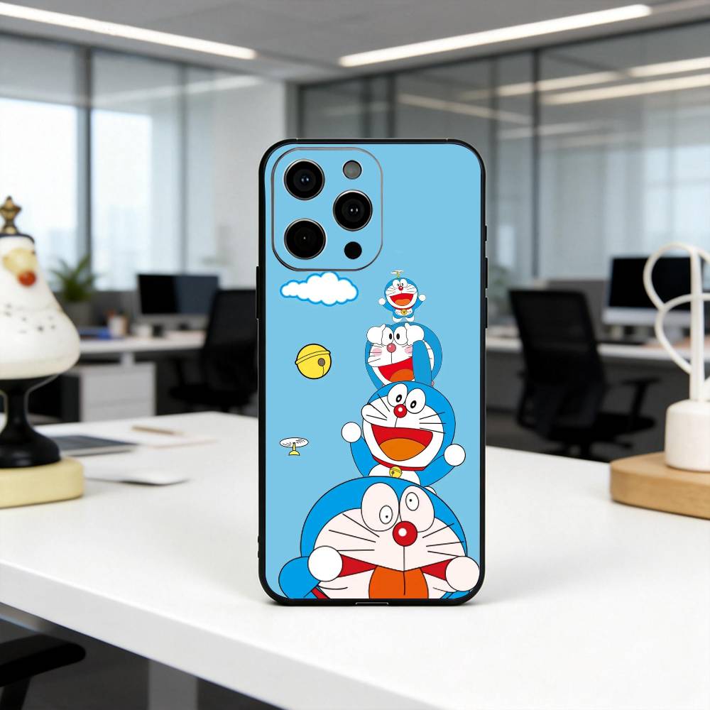 Умная милая D-Дораэмон-э Чехол для телефона Силиконовый Мягкий Для IPhone 17 16 15 14 13 12 11 X XR Plus Pro Max Plus