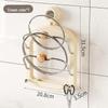 Suction Cup Wall-Mounted Pot Lid Holder