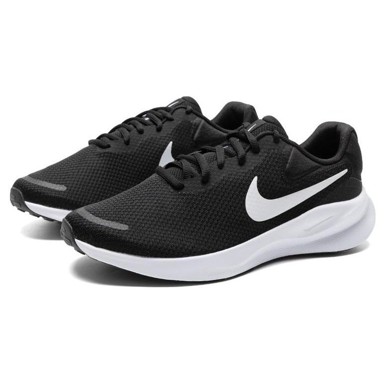 Nike Revolution 7 Road Wide 'Черный Белый' Мужские FB8501-002