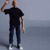 Scale Action Figure Outfit for Male and and Pants Not Black 1/12 Female, Unisex, T-Shirt (Body, Head, Shoes, Etc. Included),