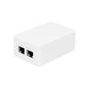 Injecteur PoE - LOGITECH - PoE Injector With Plug - Couleur Blanc - 15,4 W - IEEE 802.3af