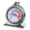 Steel refrigerator thermometer