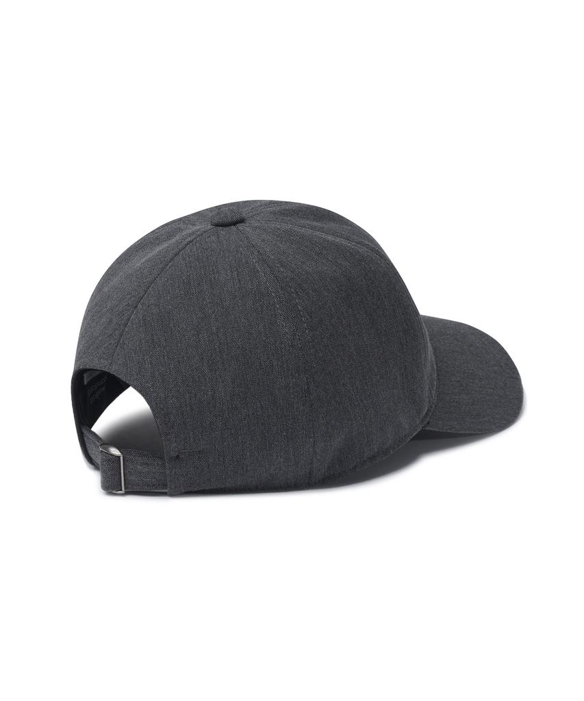 MUSINSA STANDARD Tr Minimal Ball Cap [Medium Gray]