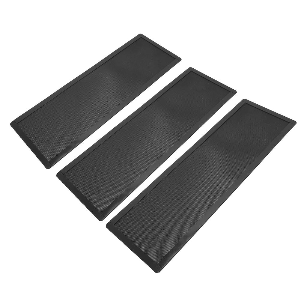 10PCS PC Case Dust Filter Cover Black Fine Hole PVC Magnetic Computer Case Dust Cover for PC Case