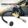 Motorcycle Rear Foot Brake Master Cylinder Pump Reservoir Gold for Honda CR125 CR250 CBR600