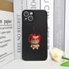 Забавный Мультяшный Свежие Фрукты Пара Кошек Чехол для Телефона для iPhone 17 16 12 11 14 13 15 Pro Max 13 Mini XS MAX XR 7 8 14 Plus Мягкий Чехол