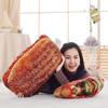 Snug 3D Simulation Cookie Pizza Bread Food Soft Nap Home Bed Cushion Kids Toy Gift
