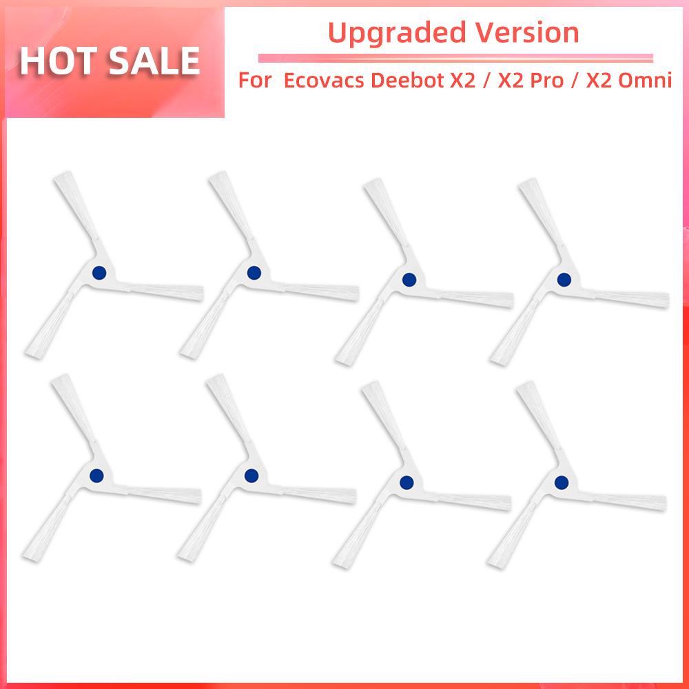 For Ecovacs Debot X2 / X2 Pro / X2 Omni Robot Vacuum Cleaner Main Side Brush HEPA Filter Mop Pads Dust Bag Replacement Parts