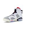 Мужские кроссовки Air Jordan 6 Retro Tinker красный белый инфракрасный-23-нейтральный-серый-белый-парус 384664-104