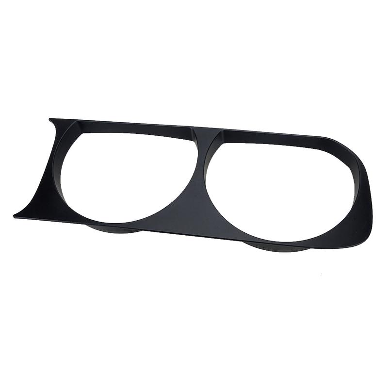 68051527AA Front Left Headlight Lamp Bezel Frame Trim Fit for Dodge Challenger 2008 2009 2010 2011 2012 2013 2014 Black ABS