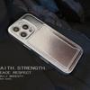 Чехол-кошелек из однотонной кожи личи для iPhone 16 15 14 13 12 Mini 11 Pro X XS XR Max 8 7 Plus с отделением для карт и защитным чехлом