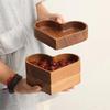 Solid Wood Stackable Dried Fruit Box Space Saving Design Decorative Display Tray Suitable for Home Wedding Birthday Party