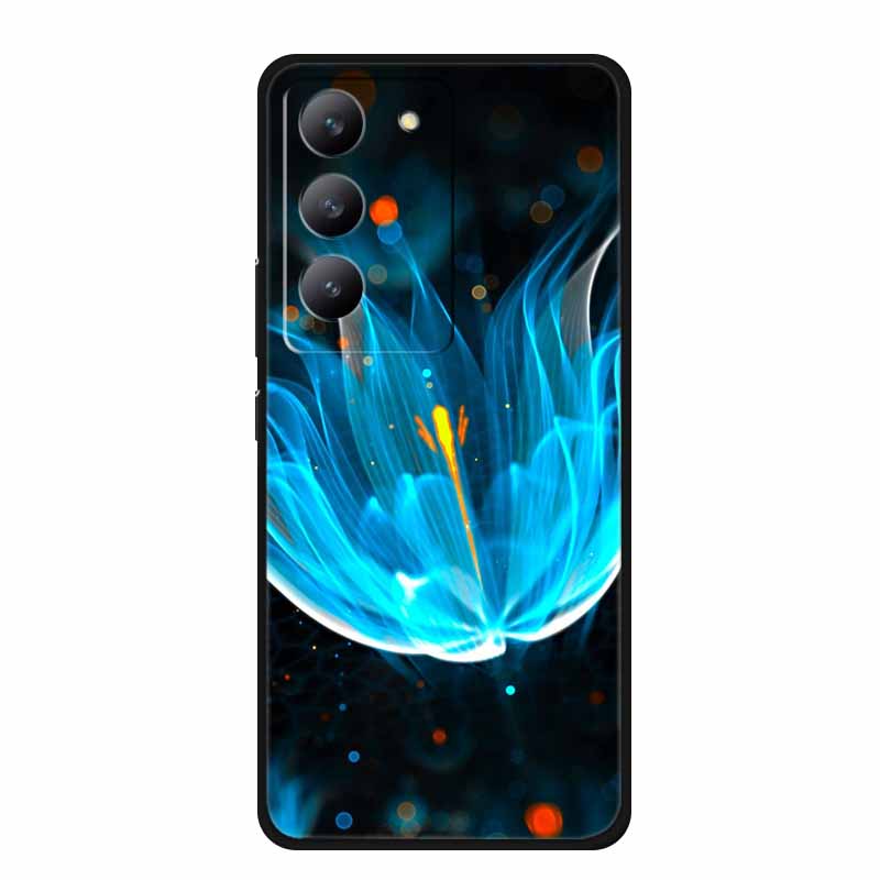 Phone Case For Redmi 15 4G Back Cover Case 6.9" Shockproof Black Silicone Soft Coque For Xiaomi Redmi 15 Case Redmi15 Funda Para