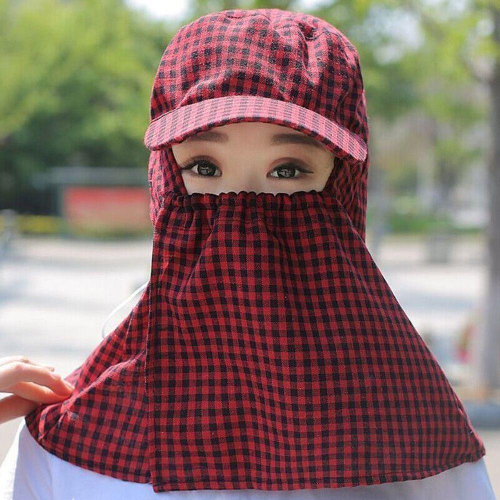 Fishing Hunting Hiking UV Protection Face And Neck Sun Hat Protective Cover Women Hats Ear Flap