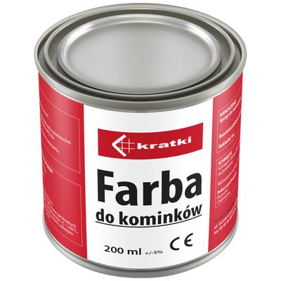 Краска для каминов 200 мл.