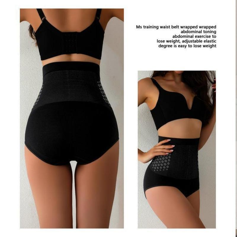 Women S Seamless High Waist Honeycomb Tummy Control Butt Lifting Shapewear Pants