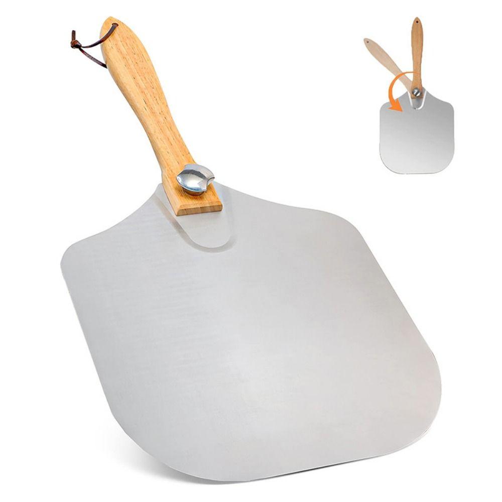 Detachable Pizza Shovel Aluminium Zinc Zinc Alloy Pizza Peel Durable Pizza Spatula Paddle Baking Tools