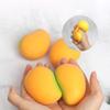 Stress Relief Toy Mango Shape Squeeze Fidget Toy Comfortable Soft Decompression Toy for Home Decoration