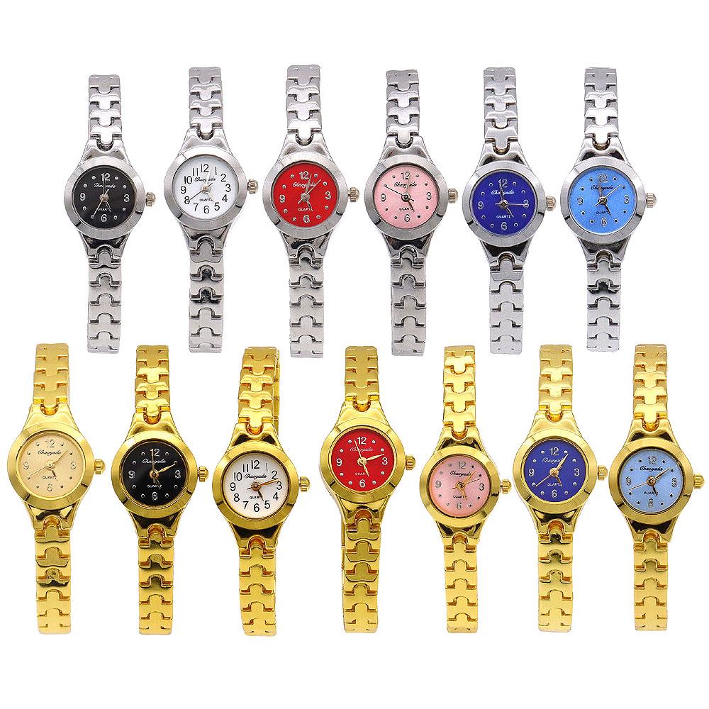 Женские часы-браслет Mujer Golden Relojes Кварцевые часы с маленьким циферблатом Популярные наручные часы Женские элегантные часы