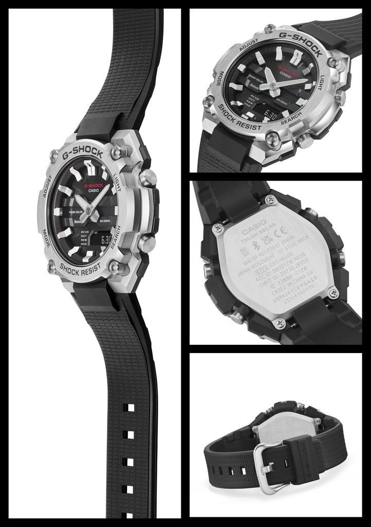 Часы Bluetooth, оснащенные Solar Black [Casio] G-Shock [] G-STEEL GST-B600-1AJF Мужские