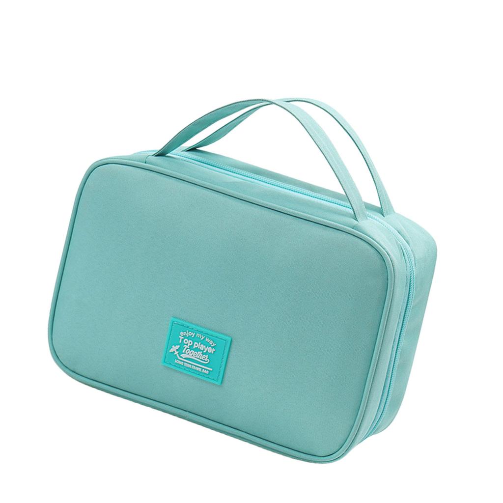 Multifunctional Storage Bag Cosmetic Tool Organizer Large Capacity Toiletry Bag Easy To Clean Travel Makeup Holder