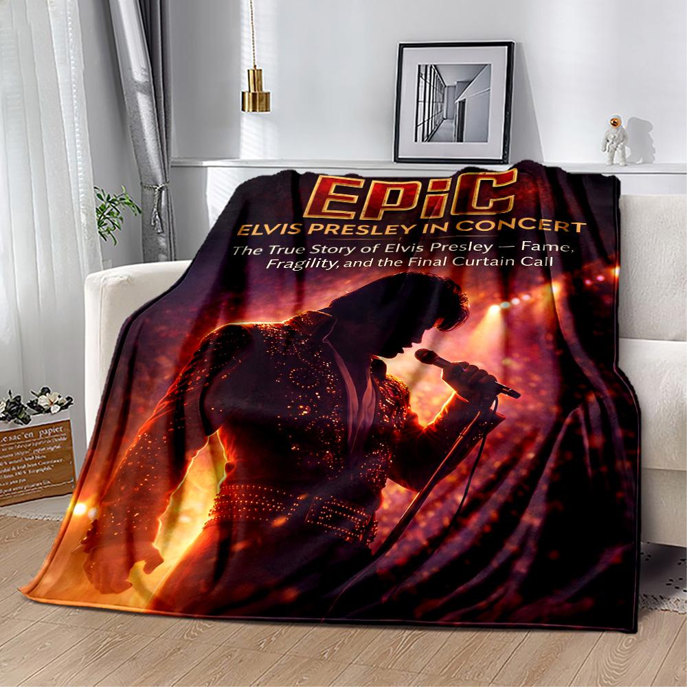 Space Rock Legend Blanket Warmthful Decor Perfect for Office Livingroom Seaside for All Seasons Modern Style Gift for Travel Home Birthdays
