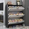 Flip Over Shoe Cabinet Home Light Ultra-thin Shoes Shelf Large Capacity Storage Dustproof Simple Modern Entrance Hall Shoe Racks