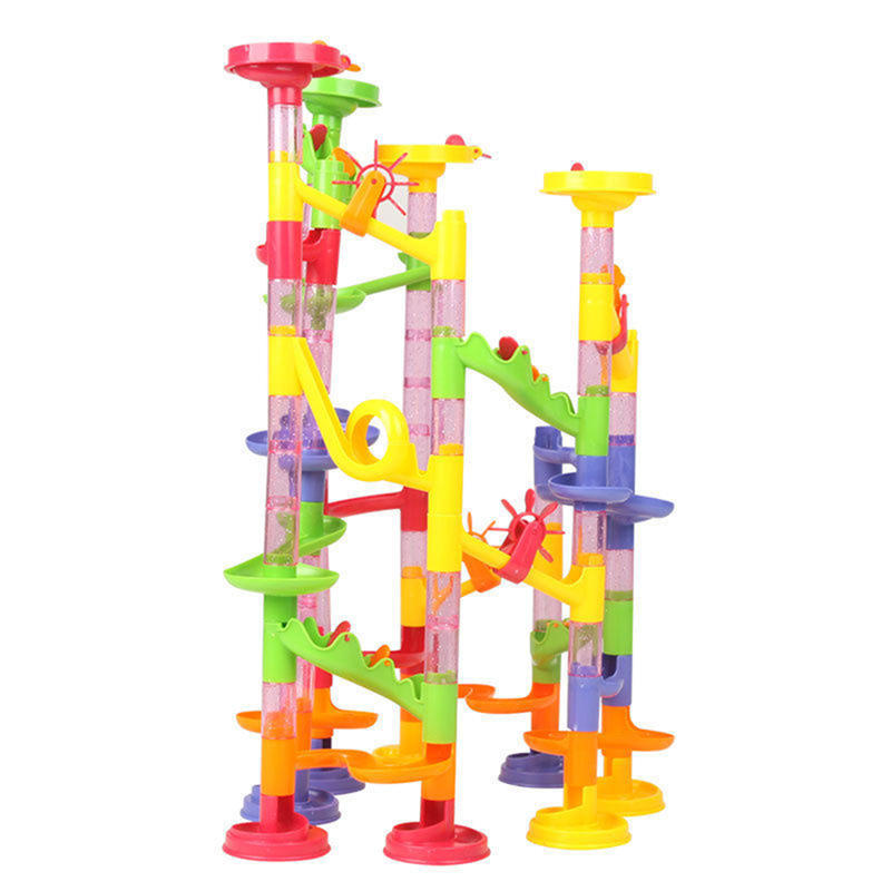 Marble Run Race Children Kid Boys Building Construction Blocks Creative Game